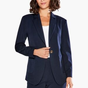 NWT NIC+ZOE Work It Blazer | Dark Indigo | Size 4